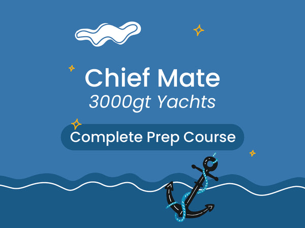 Chief Mate (3000gt Yachts) Prep Course